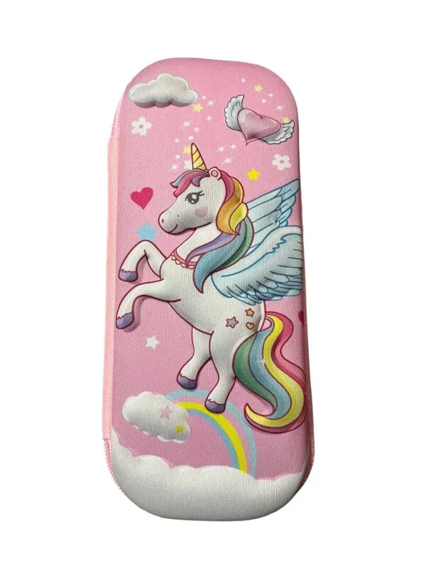 RAGVEE Branded 3D Unicorn Box Pencil Cases and Pouches