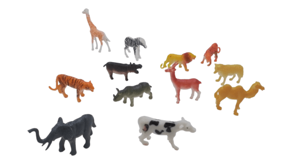 Ragvee Presents Pack of 12 Wild Animal Toys, Jungle Animals Toys Set - Image 2