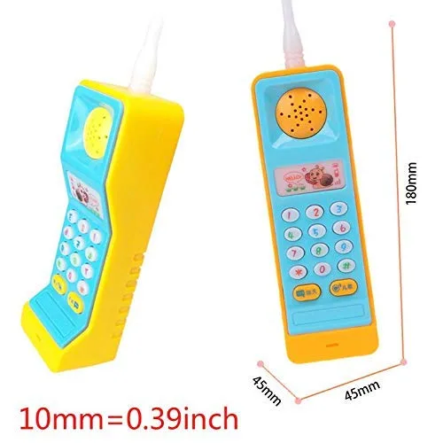 RAGVEE Musical Mobile Phone Educational Learning Toys for Kids - Image 2