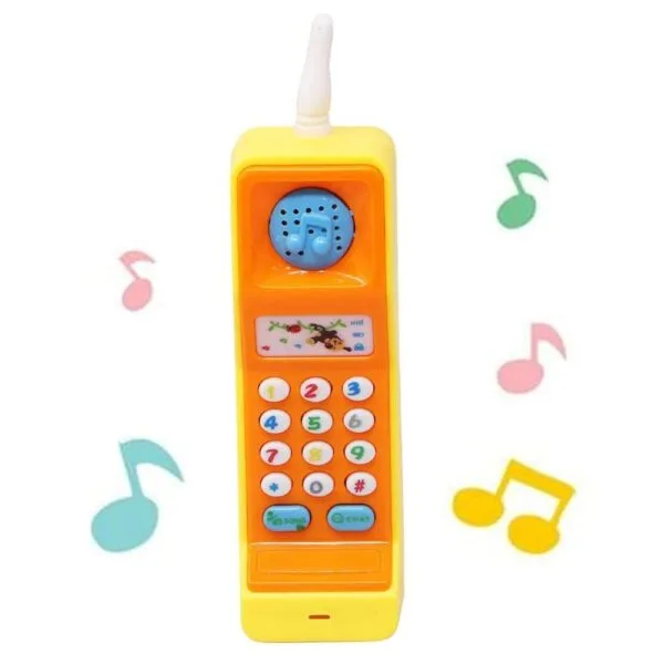 RAGVEE Musical Mobile Phone Educational Learning Toys for Kids