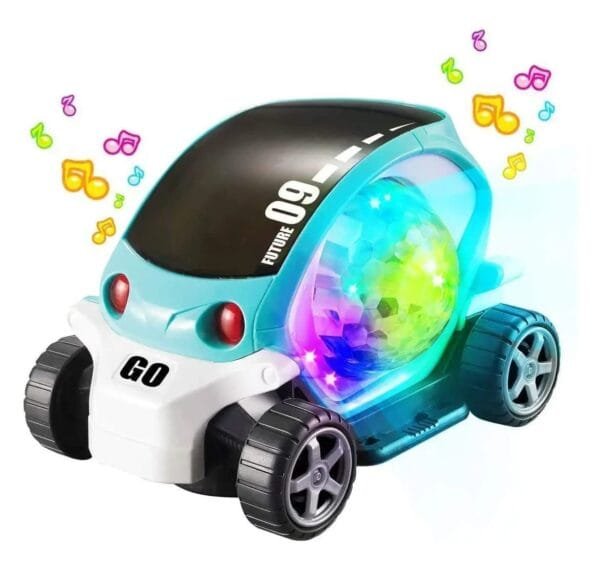 RAGVEE 09 Future Car Musical And Flashing Light Stunt car Toy for Kids - Image 8