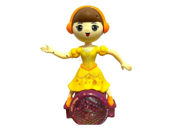 RAGVEE Dancing Doll Party All The Night Girl for Girls | Fairy Doll Toy with Music And Lights, Bump And Go Musical Dancing Doll for Girls, 360 Degree Rotating Musical Dancing boll - Image 8