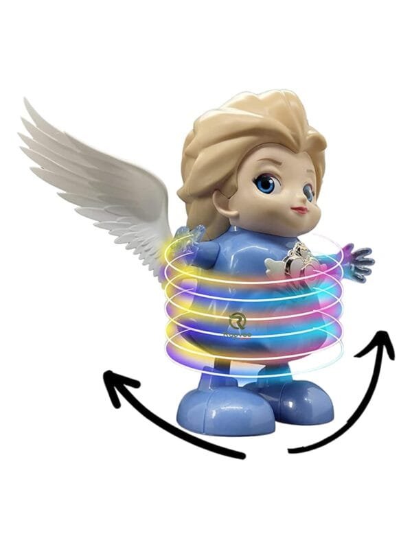 Musical Dancing Prince Angel Toy with Flashing Lights And Sound Bump and Go Action Angel for Toddlers Boys And Girls with Colourful Led Lights And Fun Music - Image 7