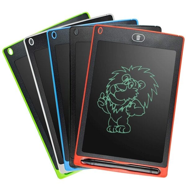 Ragvee LCD Portable Writing Tablet 8.5 Inch | Electronic Writing Pad Scribble Board for Kids |Kids Learning Toy (Black)