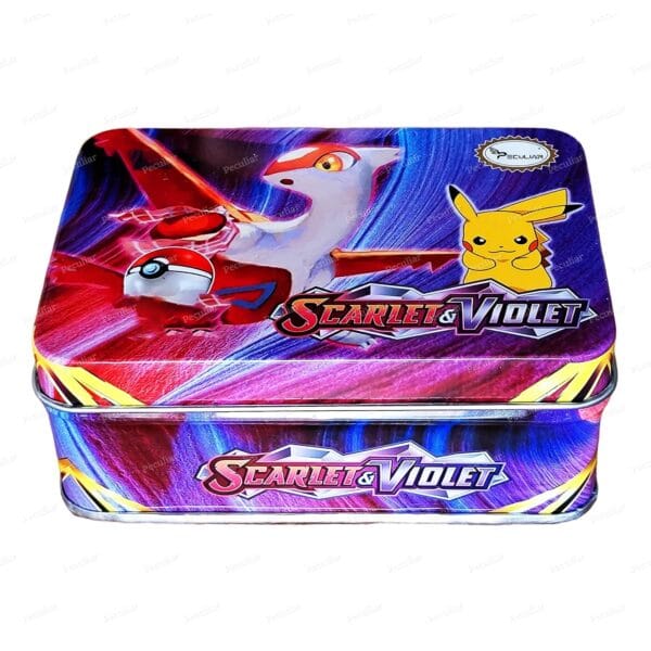 All New Mini PM Scarlet And Violet with 41 Cards, Totally Surprising Sealed Pack Card Game in Attractive Tin Box for All (Mini Scarlet Violet) - Image 9