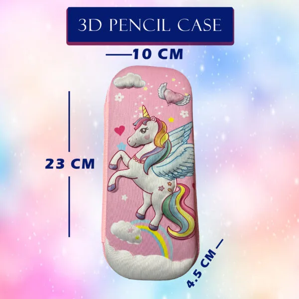 RAGVEE Branded 3D Unicorn Box Pencil Cases and Pouches - Image 2