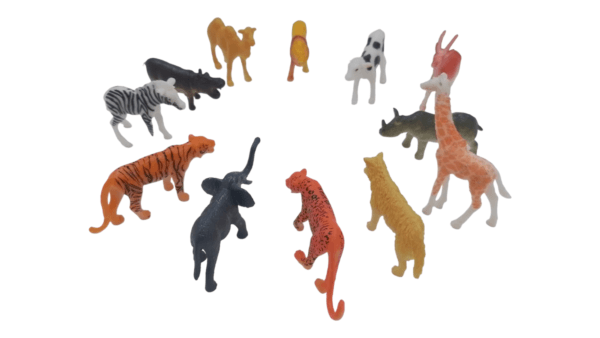 Ragvee Presents Pack of 12 Wild Animal Toys, Jungle Animals Toys Set - Image 5