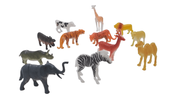 Ragvee Presents Pack of 12 Wild Animal Toys, Jungle Animals Toys Set - Image 8