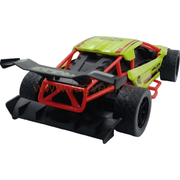 Ragvee Drift Alloy Body Die-Cast Metal Rechargeable Racing Car (Multicolour) - Image 4