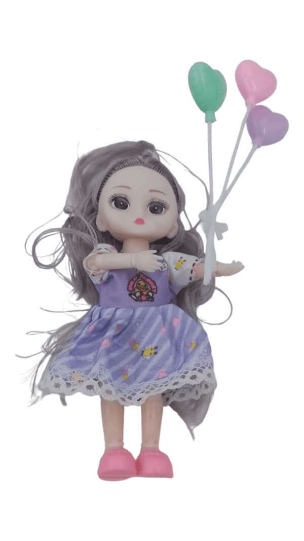 Ragvee Cute Doll Happy Outdoor Trip Under The Sun We Grow  Together For Children's (Pack of 1 Multicolour) - Image 2