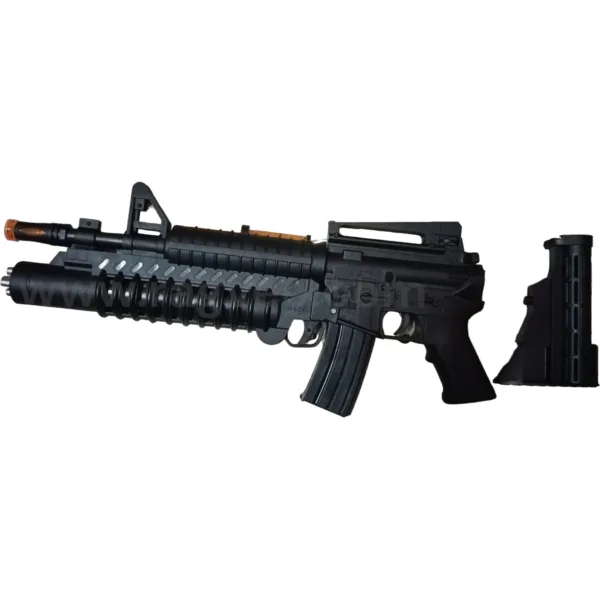 Combat Military Mission Ak 988 Machine Gun Toy with LED Flashing Lights and Sound Effects for Boys Girls Kids Playing Gun Toys - Image 5