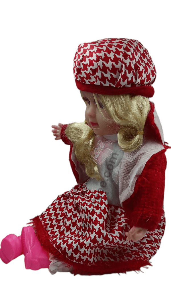 Ragvee Cute Gorgeous Girl Doll Toy with Beautiful Dress and Elegant Eyes-Multicolour