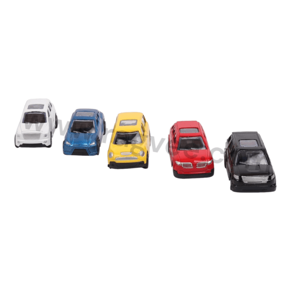 Ragvee Exquisite Model Die-Cast Metal Car (Multicolour Set Of 5 Pcs) - Image 2