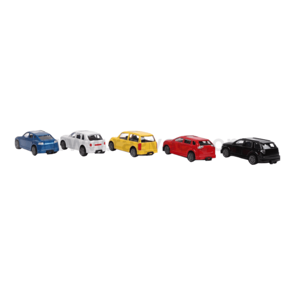 Ragvee Exquisite Model Die-Cast Metal Car (Multicolour Set Of 5 Pcs) - Image 4