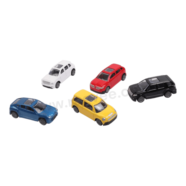 Ragvee Exquisite Model Die-Cast Metal Car (Multicolour Set Of 5 Pcs) - Image 7