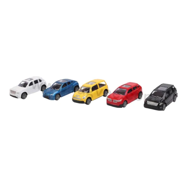 Ragvee Exquisite Model Die-Cast Metal Car (Multicolour Set Of 5 Pcs) - Image 6