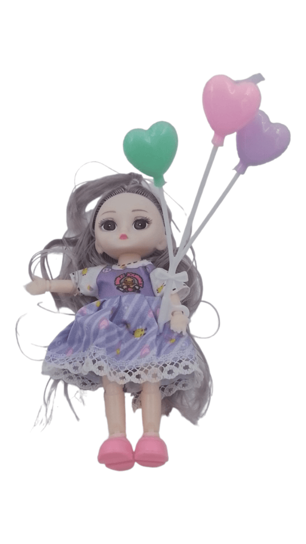 Ragvee Cute Doll Happy Outdoor Trip Under The Sun We Grow  Together For Children's (Pack of 1 Multicolour) - Image 5