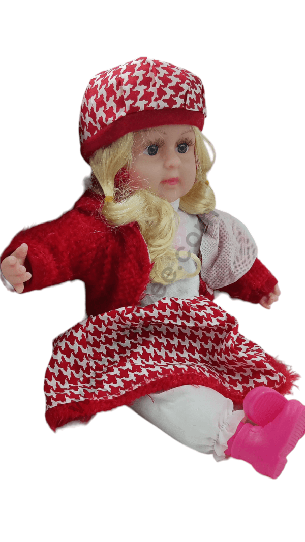 Ragvee Cute Gorgeous Girl Doll Toy with Beautiful Dress and Elegant Eyes-Multicolour - Image 4